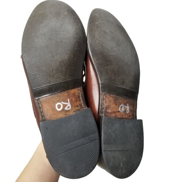 Allen Edmonds Mens 9.5D Brown Leather Woodstock Do - Picture 9 of 9